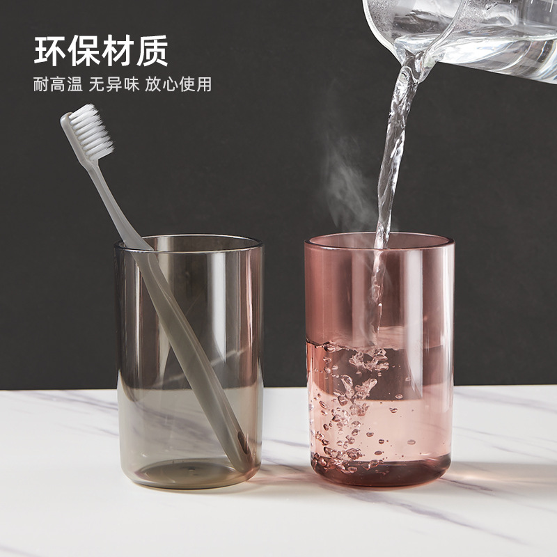 意ココア源工場歯ブラシカップホルダー壁掛け式吸盤穴なしうがいコップ歯磨き粉歯ブラシホルダー|undefined