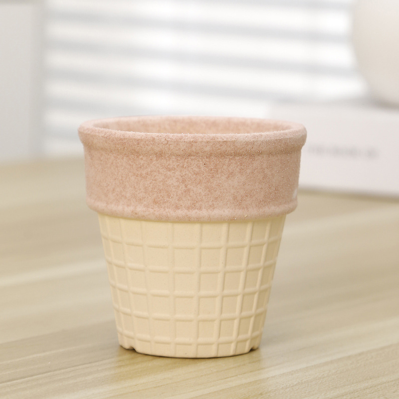 Simulación de cerámica suculenta mini maceta verde planta maceta decoración decorativa planta decoración cactus falso maceta al por mayor