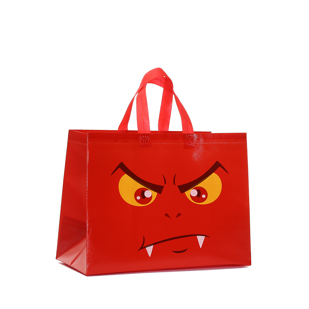 Bolsas de regalo impresas, bolsas de compras estereoscópicas, bolsas de regalo, bolsas de Halloween, bolsas de embalaje no tejidas