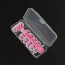 手动剃须刀刮毛刀脱毛刀女用除毛刀替换刀头剃毛刀收纳盒工厂现货