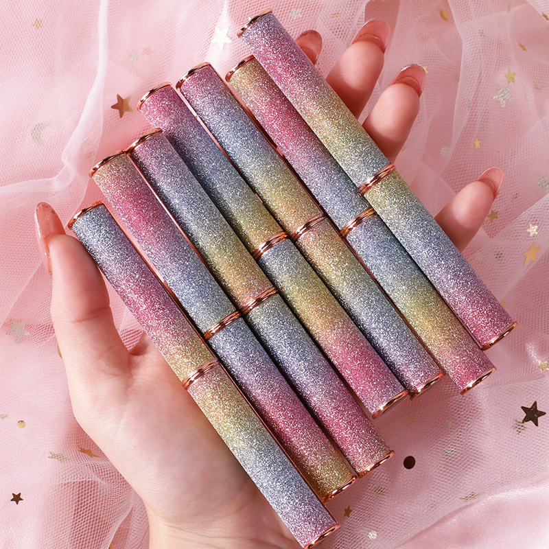 VIBELY Foreign Trade Starry Sky Shining matte Lipstick, non-stick cup, non-fading, small diamond heel Lipstick, cross-border wholesale undefined