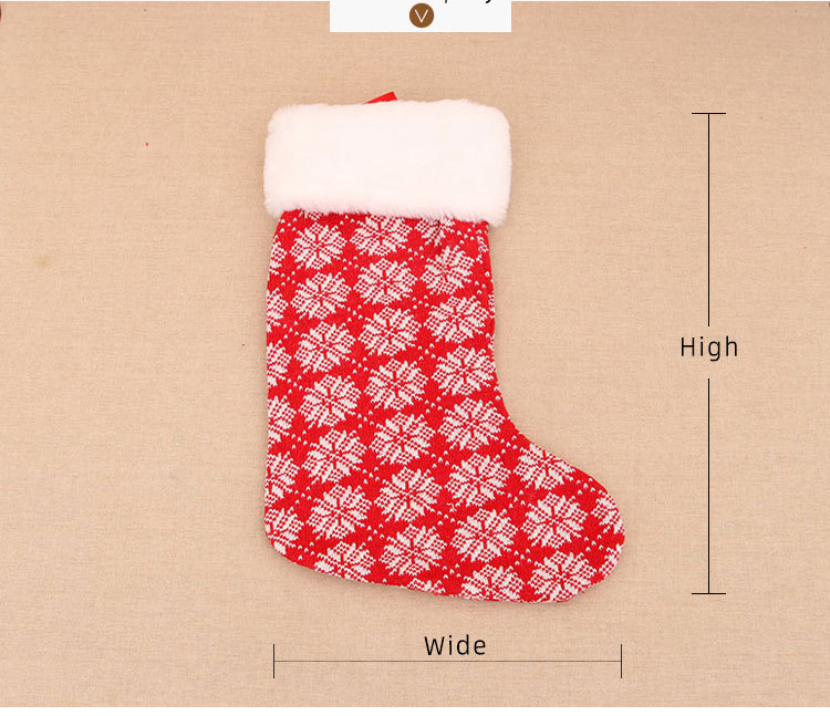 Wholesale New Large Socks Red And White Striped Christmas Socks Nihaojewelry display picture 2