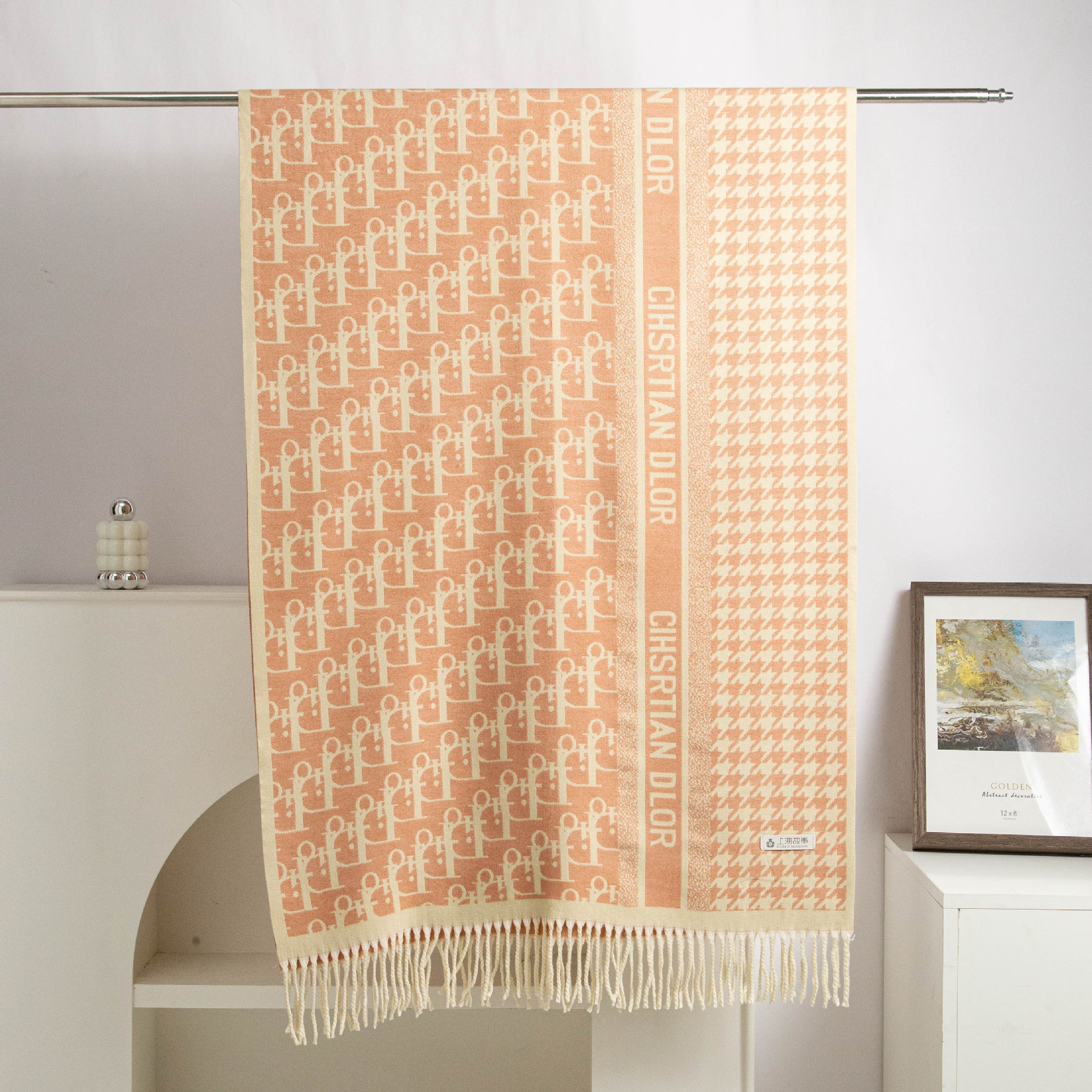 2025 nuevo bufandas de lana de Meirad mujeres otoño invierno estilo coreano de malla universal chaleco pareja buñuelo hombre caliente