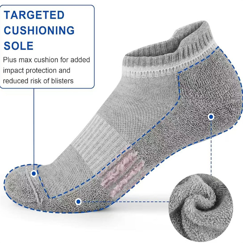 Calcetines deportivos transfronterizos para hombres y mujeres, calcetines profesionales de maratón, calcetines de bádminton de algodón absorbentes de sudor, calcetines antideslizantes y resistentes al desgaste