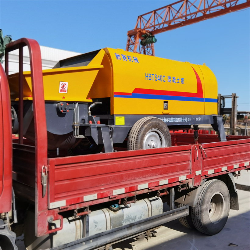 大型细石混凝土泵 混泥土输送泵 砂浆细石泵输送高度35米