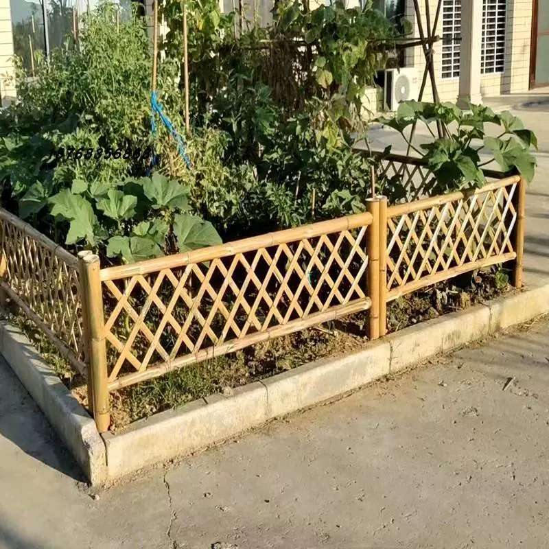 Бамбуковый забор забор ограждение бамбуковый ряд бамбуковые ворота сад двор огород сад перегородка бамбуковый стержень перегородка украшения