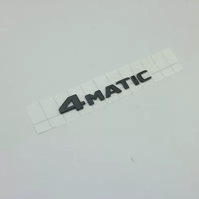 Car logo | car logo rear emblem - standard-4matic-glossy-black