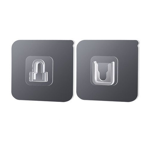 Powerful bathroom waterproof matching paste multi-functional traceless mother-in-law buckle buckle without punching creative home wall hanging adhesive