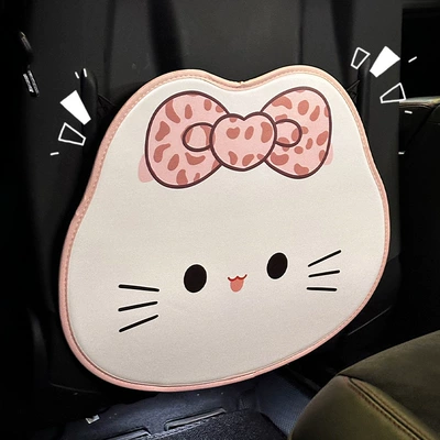 Chair back anti-kick pad, Car seat back protector, cartoon