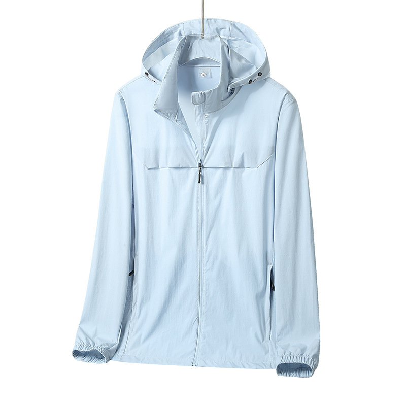 Summer New Sun Protection Clothing for Men and Women, Ice Silk Hooded Skin Clothing, Anti-Uv Upf50+ Sun Protection Clothing, Fishing Clothing