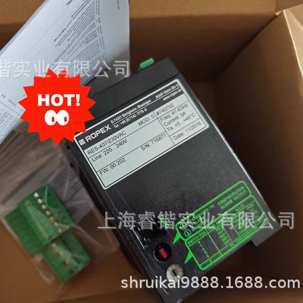 Res-407 230Vac/400Vac Ropex Temperature Controller