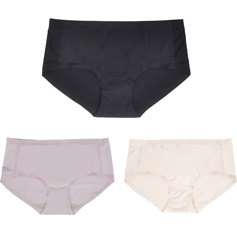 夏季轻薄透气低腰提臀少女女士无痕内裤纯欲女内衣批发定制外贸