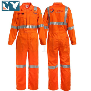 Manufacturers Custom-Made Flame Retardant One-Piece Reflective Flame Retardant Clothing Flame Retardant One-Piece Protective Clothing Fire Protection Static Protection Wholesale