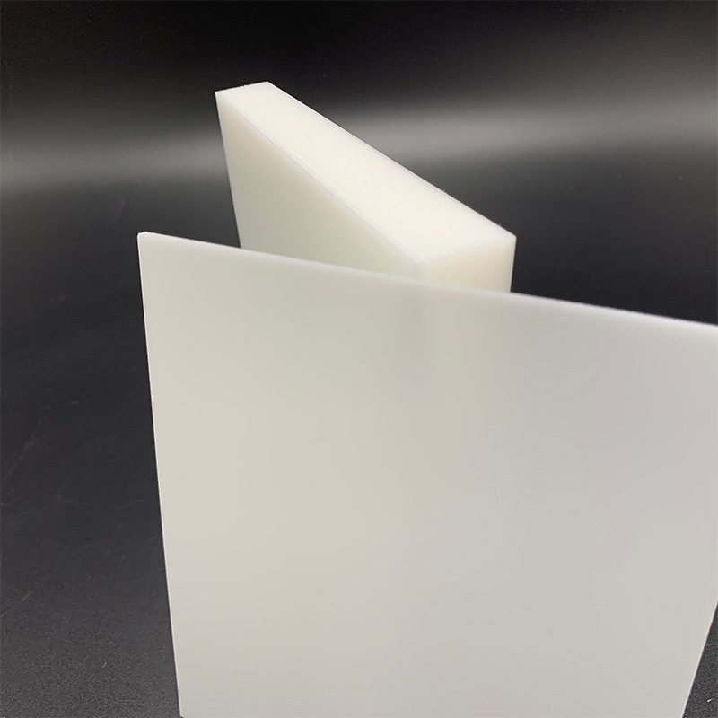乳白色亚克力板有机玻璃扩散透光板PC磨砂扩散板PS乳白扩散板