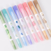 Double-sided fluorescence high quality fruit multicoloured lip pencil, 7312pcs