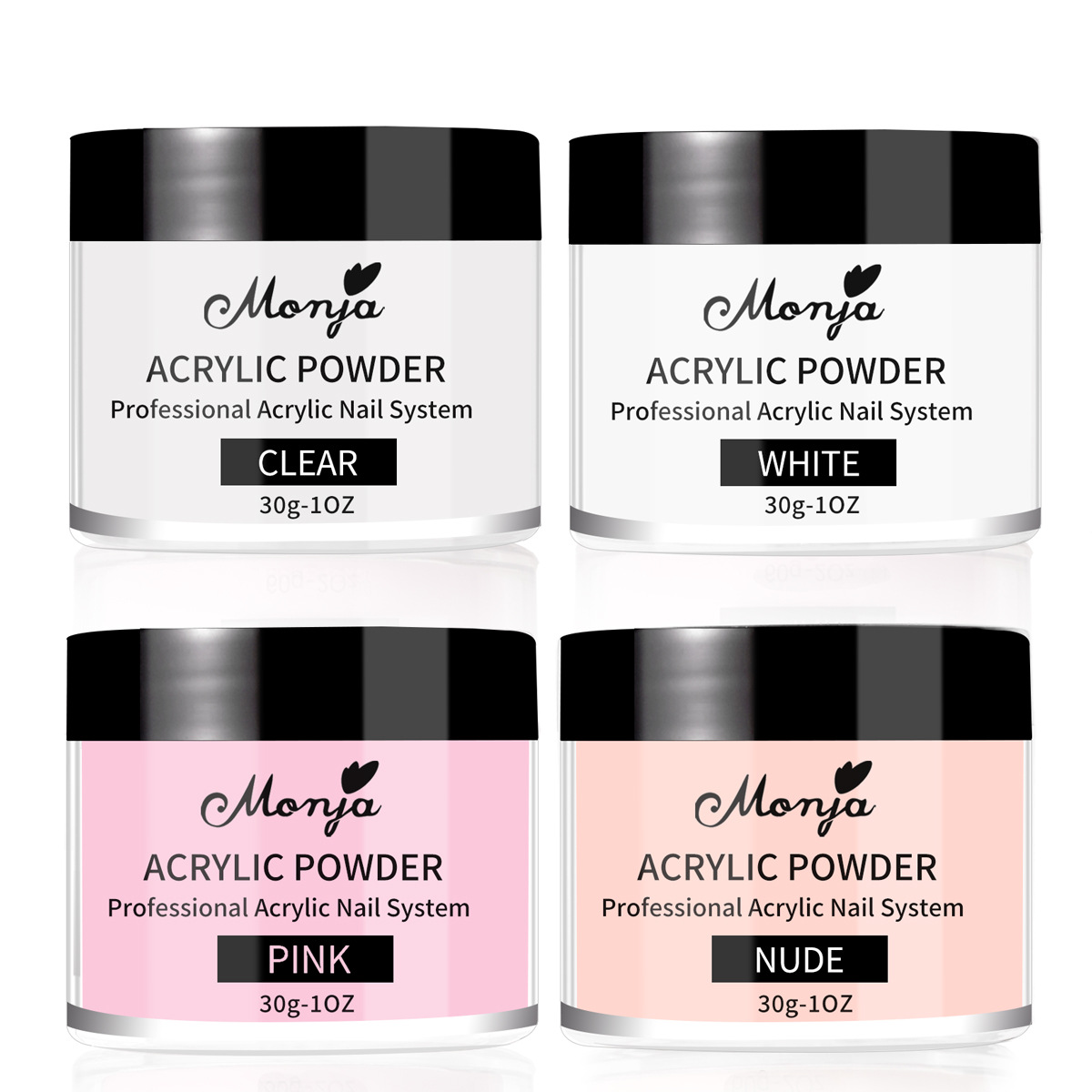 En línea celebridad embotellada uñas desnudas talla en polvo 60g polvo de cristal acrílico puede extender talla 30g en caja al por mayor