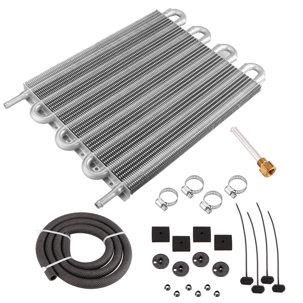 Car Modification Accessories Car Air Conditioning Pipe Belt Condenser Gearbox Radiator4 Rows6 Rows8 Rows Oil Cooler