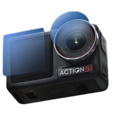 Подходит для DJI Action3 стальная защитная пленка для экшн-камеры DJI ACTION4/5PRO Lingmu спортивной камеры