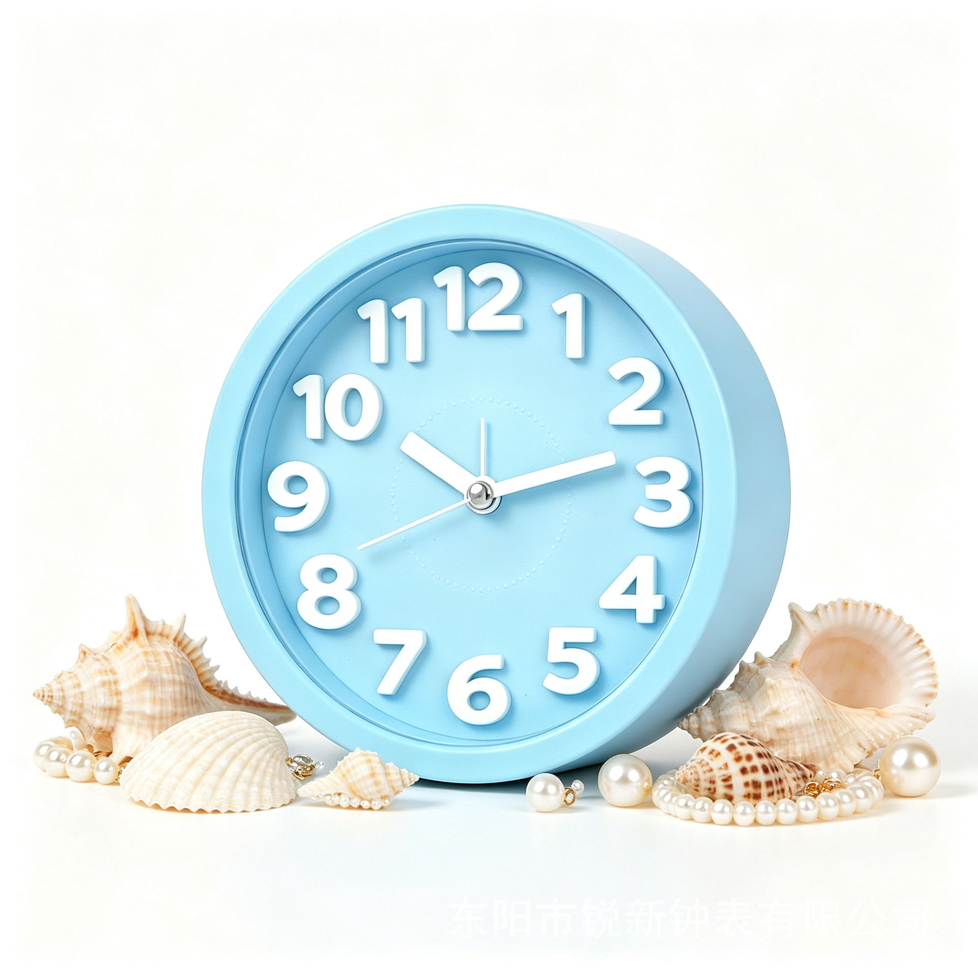 Directa de fábrica redonda tridimensional pequeño reloj de alarma estudiante reloj creativo moda simple reloj de alarma dormitorio decoración reloj image 10