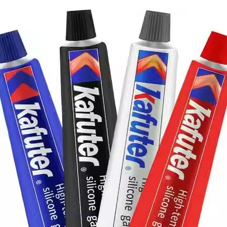Kraft Silicone Gasket Free Black Rubber K-586 Waterproof Oil Resistant High Temperature Auto Repair Engine Sealant