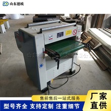 单面木工压刨处理设备 手动式木材加工设备 木工机械单面压刨床