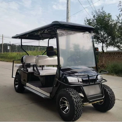 Electric Sightseeing Car, Four-Wheeled Elektrikli qolf avtomobilləri