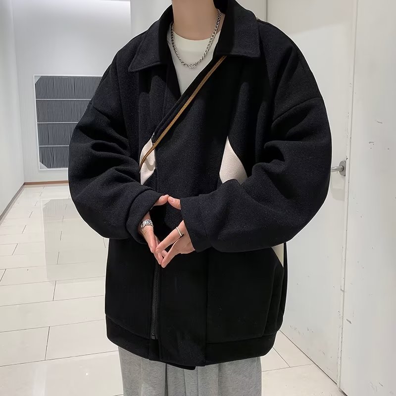 Chaqueta de todo fósforo 2024 para hombres, primavera y otoño, chaqueta de marca de moda coreana, otoño casual para hombres, ropa para jóvenes estudiantes