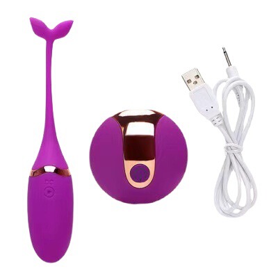 Wireless charging remote control tadpole vibrating egg for women, orgasm vibration masturbation device, clitoris massager, sex toy