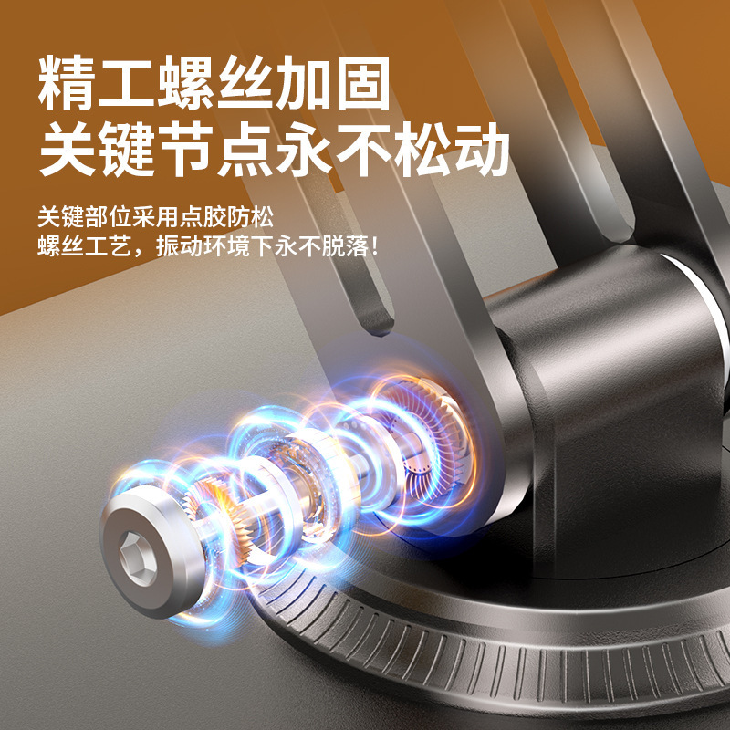 全金属製 360 度回転携帯電話ホルダー加重炭素鋼ハイエンド機械式デスクトップタブレットホルダー折りたたみ ipd|undefined