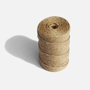 ♡ 2mm 6-Strand Jute Rope Hand-Woven Hemp Rope Decorative Photo Wall Creative Retro Style DIY Thin Hemp Rope Binding