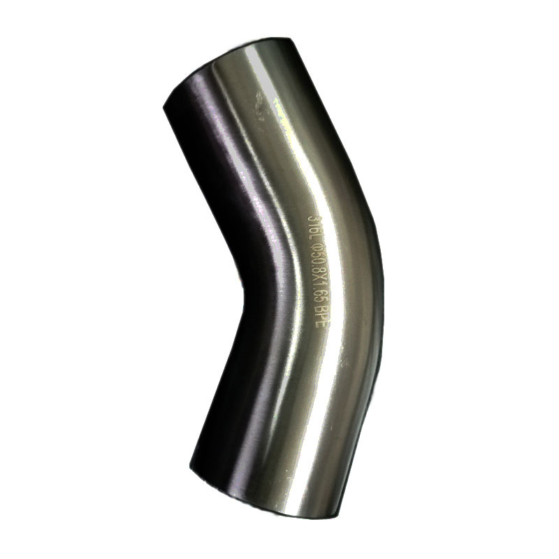 asme bpe 45 deg weld ended 316L 45�ȳ�������ͷ����˿�ھ���