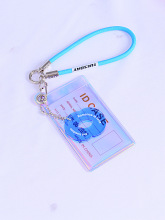 新款镭射卡套书包炫彩透明卡包公交饭卡包包门禁卡套挂件装饰背包