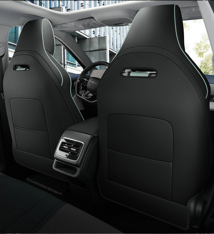 Full-coverage car seat covers specifically for Chery Tiggo 5x and Tiggo 4 Pro, all-leather, suitable for all seasons