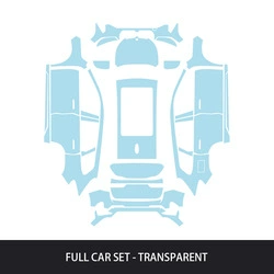 24-26 Models Bmw X1 Invisible Car Cover Tpu Pre-Cut Paint Protection Film Anti-Scratch (Car paint protective film) - transparent-tpu-24-26-models-bmw-x1