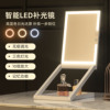 LED smart fill light, lightweight magnifying glass, folding mirror, storage system, internet celebrity, three colors