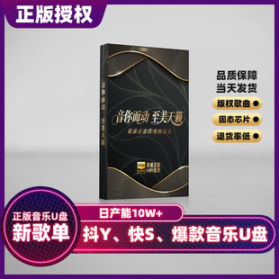 Authentic Car USB Flash Drive High-Quality Songs 2025 New Douyin Hot Songs Lossless Sound Quality Berlin Voice USB Flash Drive