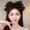 Advanced hairgrip from pearl with bow, hairpins, hair accessory, hairpin, high-quality style