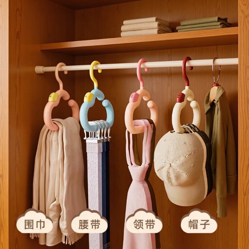 云朵帽子围巾包包收纳神器不变形挂棒球帽放鸭舌帽挂钩多功能挂架
