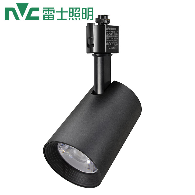 NVC 照明 LED トラックスポットライト 320F ショッピングモール展示ホール衣料品店背景壁レールライト 12 ワット 24 ワット 35 ワット|undefined