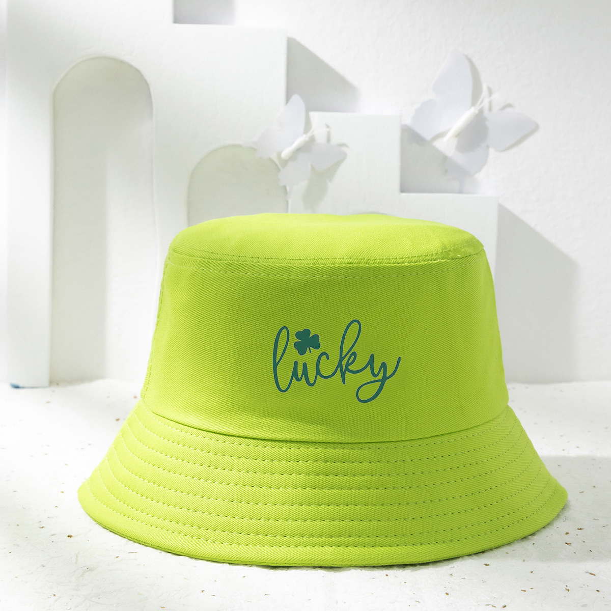 Women's Cute Letter Bucket Hat display picture 2