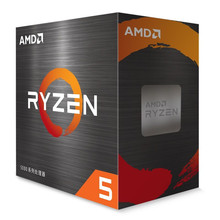 AMD锐龙R5 5600盒装CPU 6核12线程3.5GHz 65W适用B450M/B550M主板