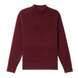 毛衣女秋冬季2025新款洋气半高领针织内搭打底衫年轻款宽松上衣，女装针织衫/毛衣，妃慕昵服饰