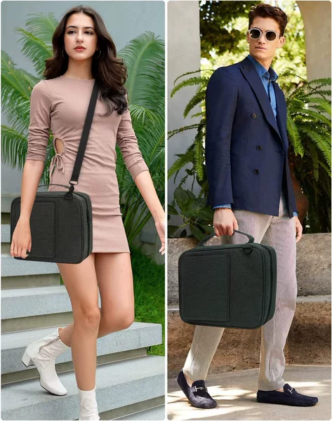 Amazon new product: tablet storage bag, headphone and data cable organizer, portable tote bag for electronics and books