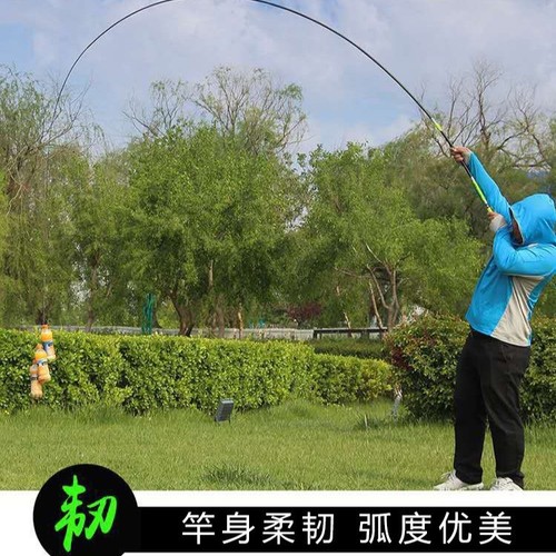 批发鱼杆渔具螺纹玻璃钢鱼竿手竿硬调溪流竿钓具钓不断钓杆套装