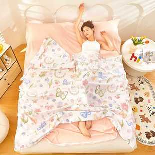 ✅ Category a Maternal and Infant Grade Detachable Dirty Sleeping Bag Travel Bed Sheetss Travel Hotel Business Trip Portable