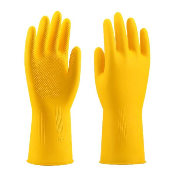 non-slip waterproof rubber gloves