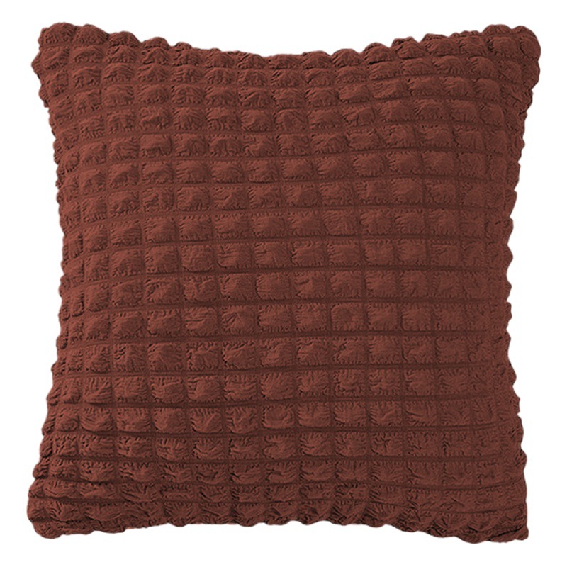 Transfronterizo seersucker funda de almohada moderna sala de estar minimalista sofá almohada personalizada sofá contraportada todo incluido al por mayor