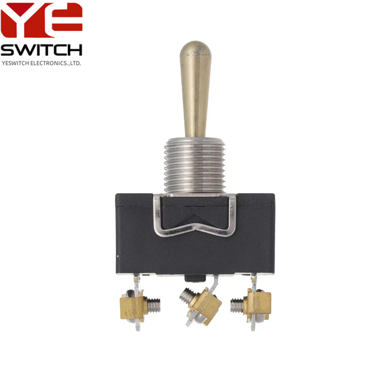 15A250VAC带锁钮子开关 UL机械防误碰钮子开关电子电气设备