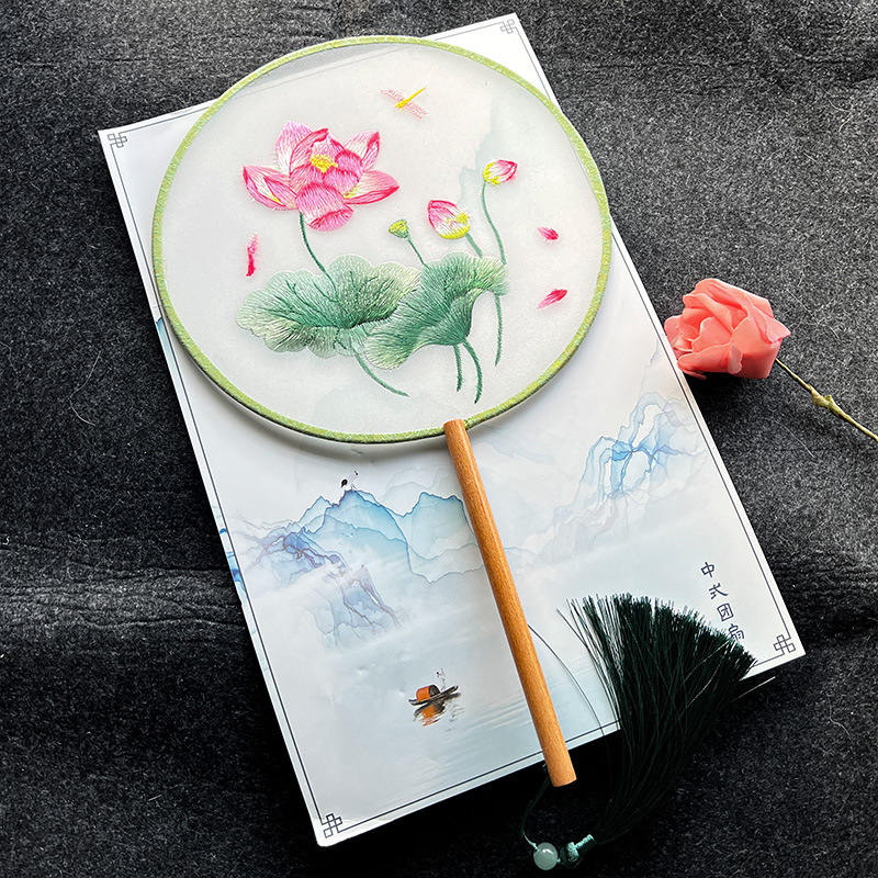 SKU-30-冰清玉洁（双面刺绣）