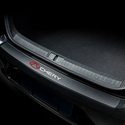 Threshold Bar Carbon Fiber Grain: Dekorativ pedal başlıqları - ou-mengda-external-rear-guard-1-pack